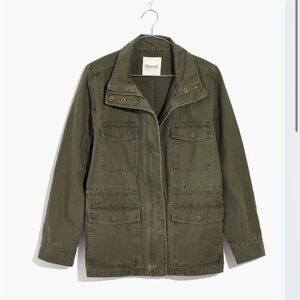 Madewell Khaki Women's Utility Jacket